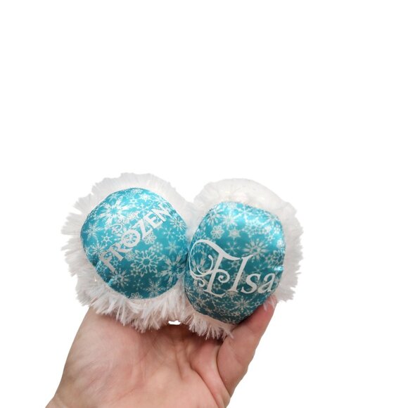 Build A Bear Disney Bear Plush Frozen Elsa White Sparkle Stuffed Animal Toy 16" - Picture 2 of 4